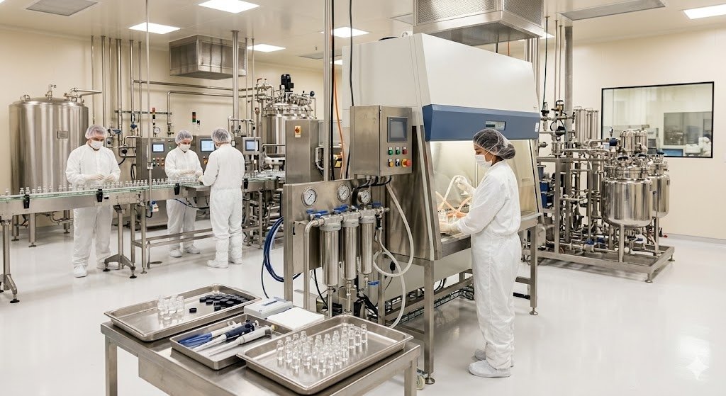 pharmazeutische Reinraum-Produktionsanlage