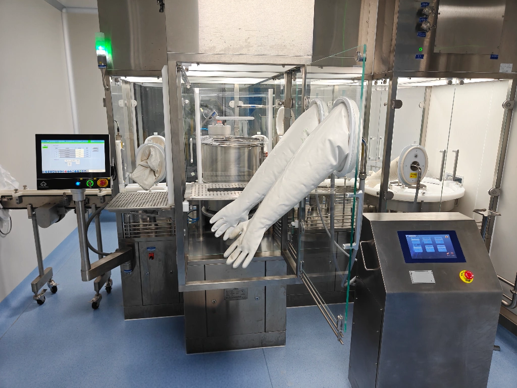 glove integrity testing equipment for aseptic processing and rabs isolator applications