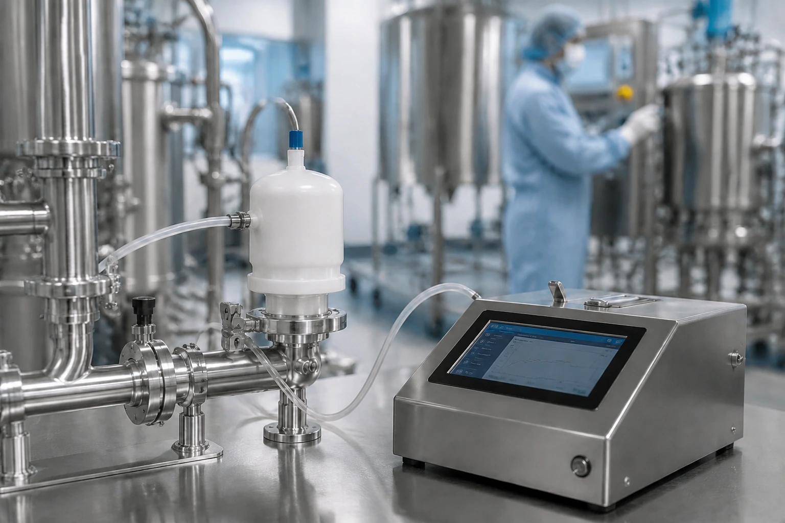 medintegrity filter integrity tester for pharmaceutical sterile filtration verification