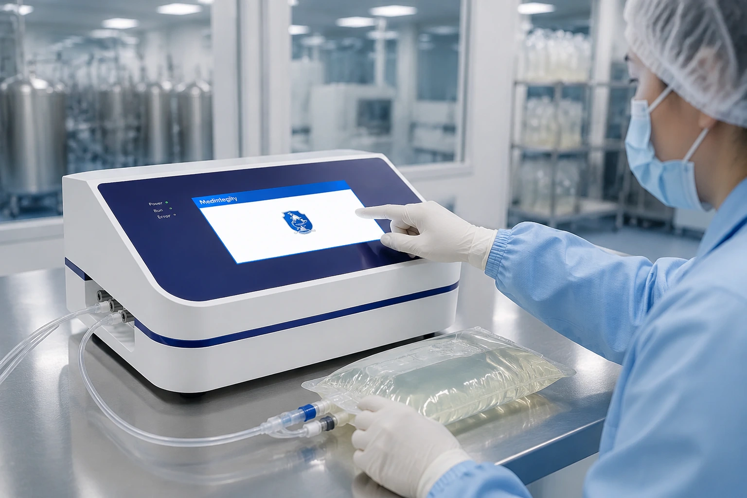 Bag Integrity Tester Manufacturer | Single-Use Bag Testing Systems by MedIntegrity